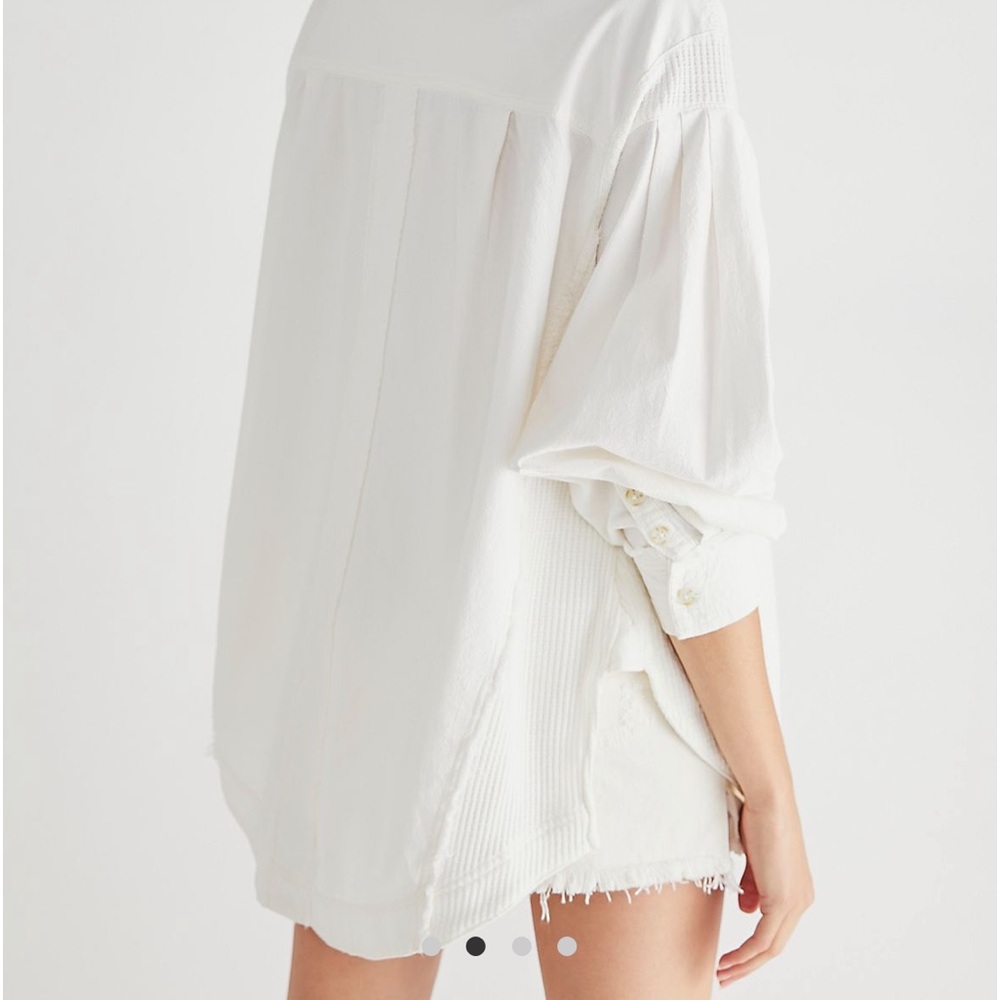 White button up new